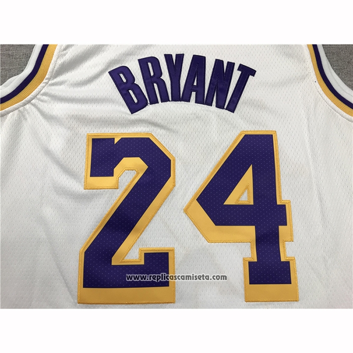 Camiseta Los Angeles Lakers Kobe Bryant #24 Association 2018-19 Blanco